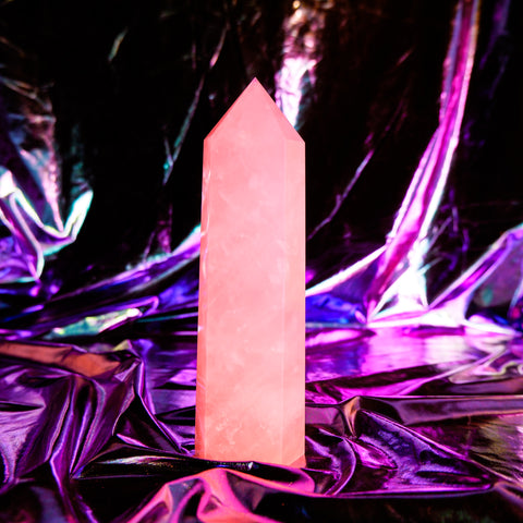 Rose Quartz Pillar