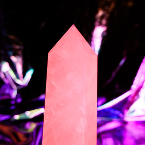 Rose Quartz Pillar