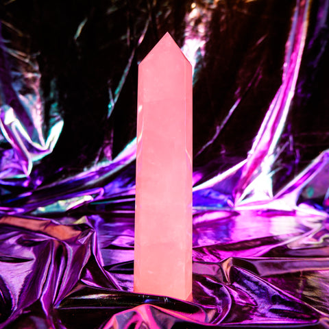 Rose Quartz Pillar