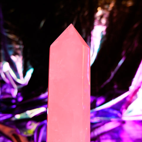 Rose Quartz Pillar