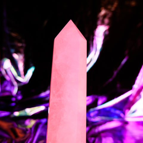 Rose Quartz Pillar