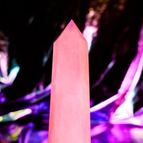 Rose Quartz Pillar