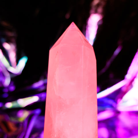 Rose Quartz Pillar