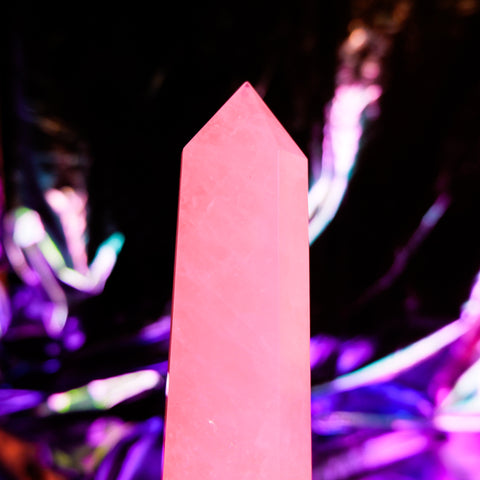 Rose Quartz Pillar