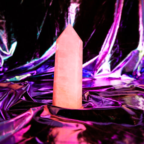 Rose Quartz Pillar