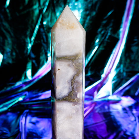 Moss Agate Pillar