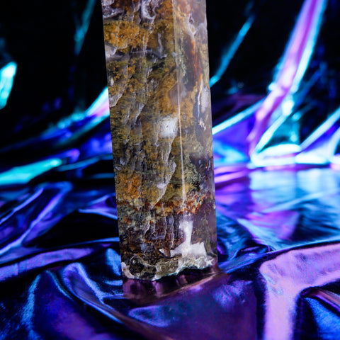 Moss Agate Pillar