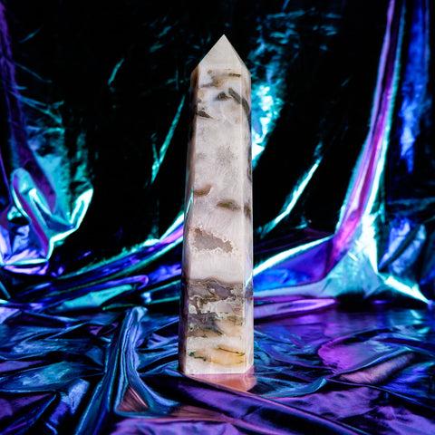 Moss Agate Pillar