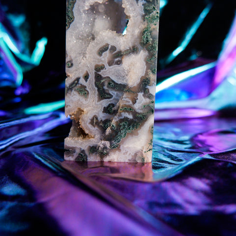 Moss Agate Pillar