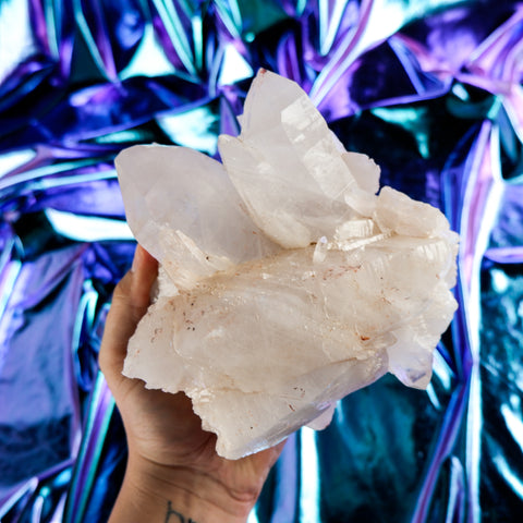 Himalayan Quartz Cluster 18CM x 15CM x 2.8KG