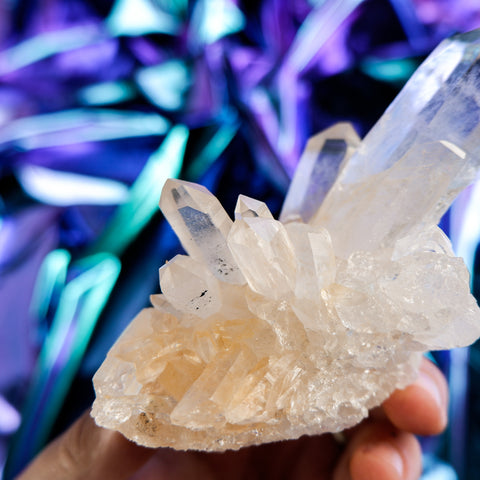 Himalayan Quartz Cluster 12CM x 7CM x 0.4KG