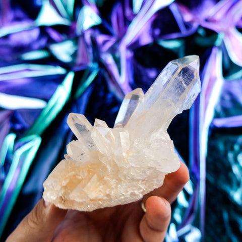 Himalayan Quartz Cluster 12CM x 7CM x 0.4KG