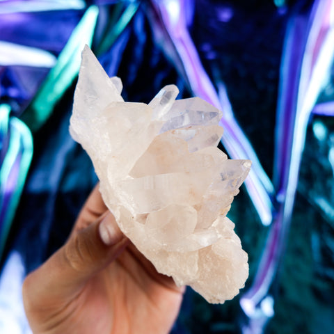 Himalayan Quartz Cluster 12CM x 8CM x 0.37KG