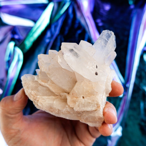 Himalayan Quartz Cluster 12CM x 8CM x 0.37KG