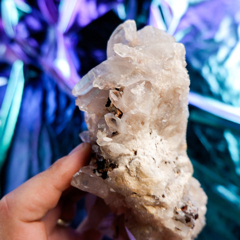 Himalayan Quartz Cluster 20CM x 7CM x 1.3KG