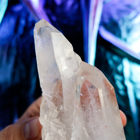 Himalayan Quartz Cluster 14CM x 6CM x 0.6KG