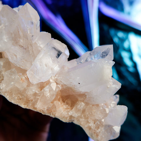 Himalayan Quartz Cluster 20CM x 6CM x 0.7KG