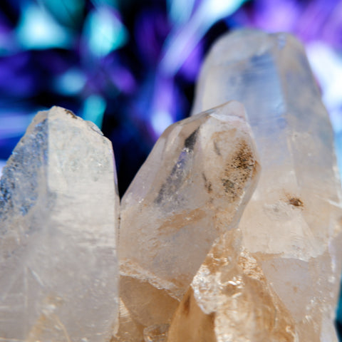 Himalayan Quartz Cluster 16CM x 7CM x 0.6KG