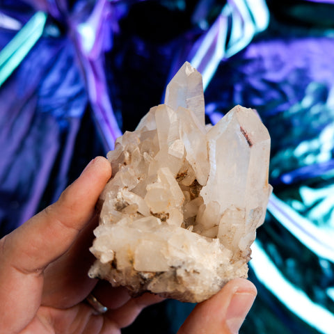 Himalayan Quartz Cluster 10CM x 8CM x 0.36KG