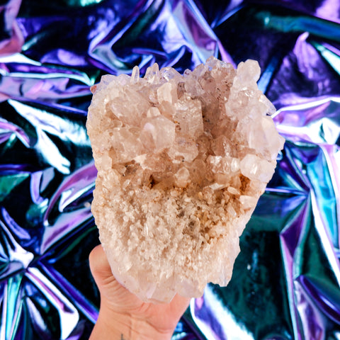 Himalayan Quartz Cluster 17CM x 12CM x 1.55KG