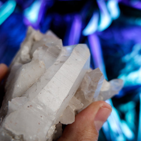 Himalayan Quartz Cluster 12CM x 5CM x 0.21KG