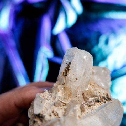 Himalayan Quartz Cluster 12CM x 5CM x 0.21KG