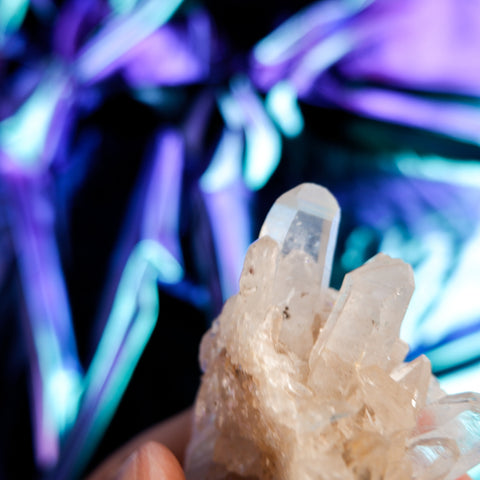 Himalayan Quartz Cluster 8CM x 4CM x 0.15KG