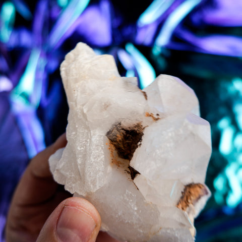 Himalayan Quartz Cluster 11CM x 7CM x 0.34KG