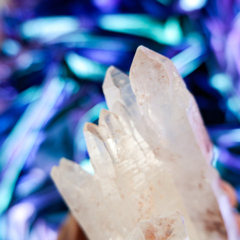 Himalayan Quartz Cluster 13CM x 5CM x 0.4KG