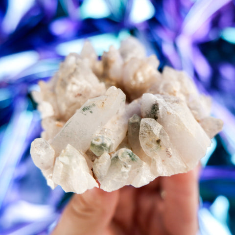 Himalayan Quartz Cluster 10CM x 6CM x 0.3KG