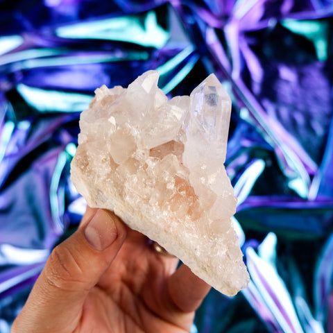 Himalayan Quartz Cluster 11CM x 7CM x 0.3KG