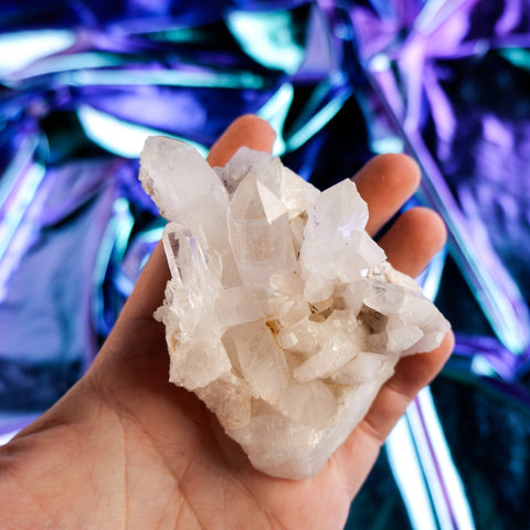 Himalayan Quartz Cluster 11CM x 6CM x 0.3KG