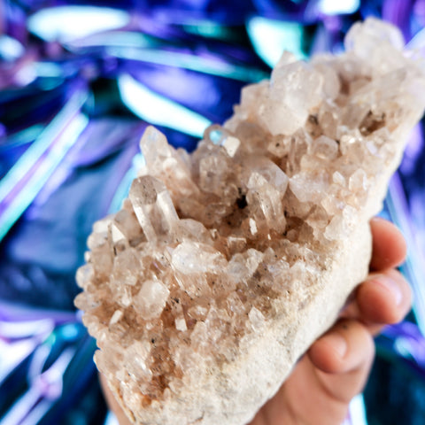 Himalayan Quartz Cluster 17CM x 7CM x 0.9KG