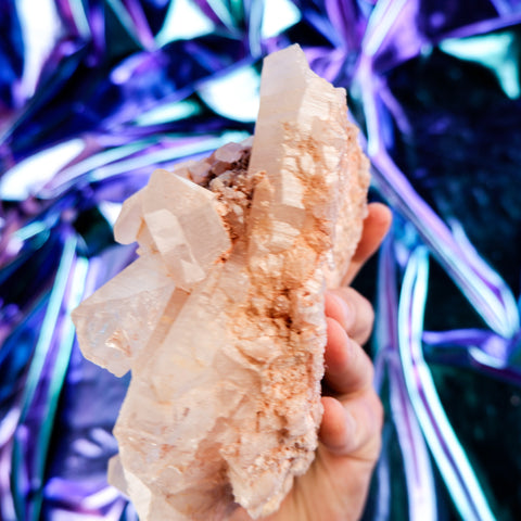 Himalayan Quartz Cluster 18CM x 13CM x 2.1KG