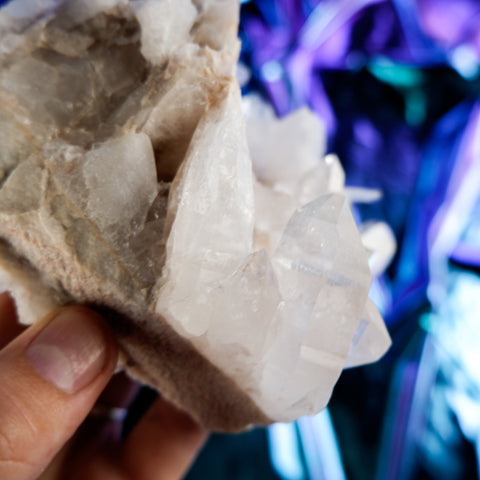 Himalayan Quartz Cluster 15CM x 10CM x 1KG