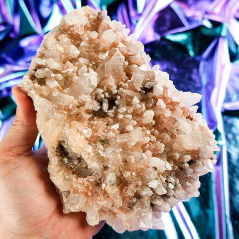 Himalayan Quartz Cluster 22CM x 13CM x 1.85KG