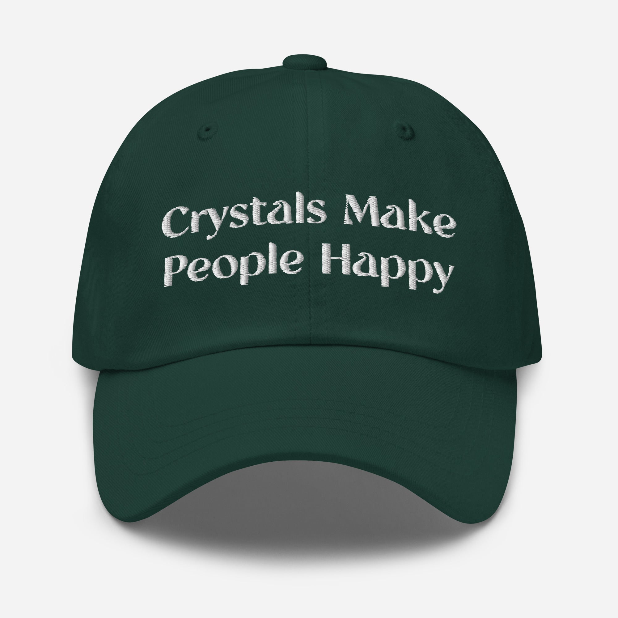 Crystals Make People Happy Cap