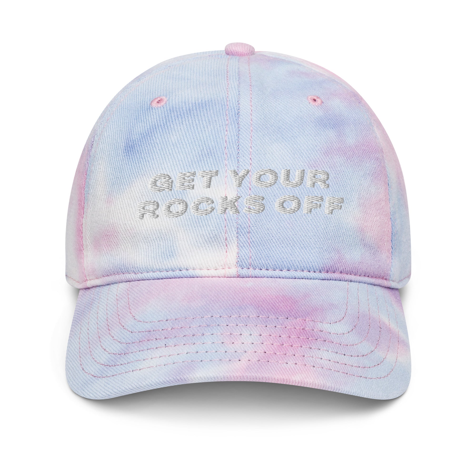 Get Your Rocks Off Tie Dye Cap
