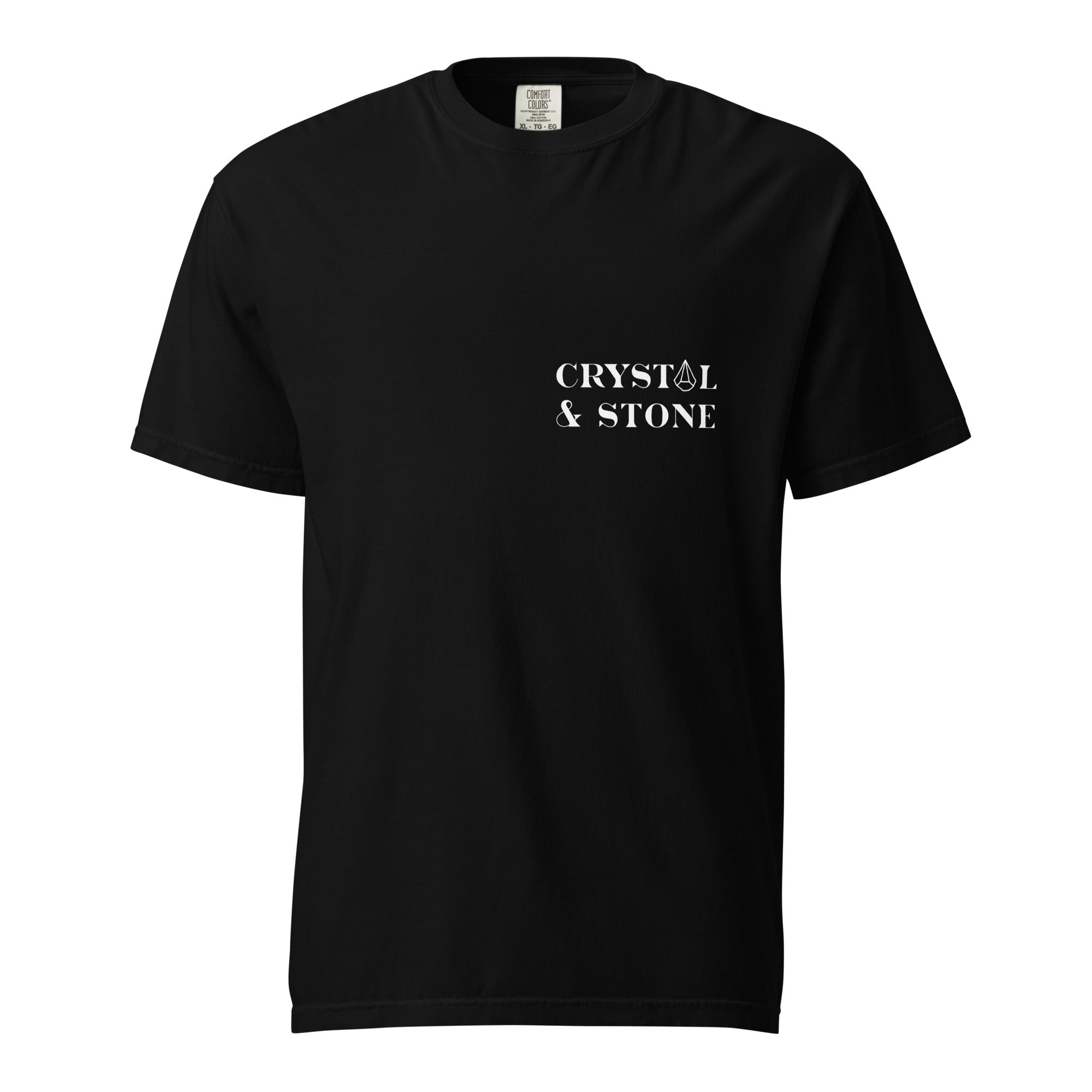 Crystal & Stone T-Shirt (White Print)