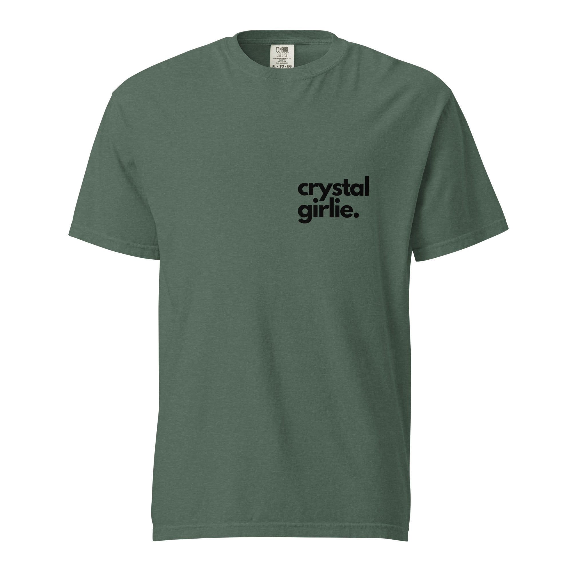 Crystal Girlie T-Shirt (Black Print)