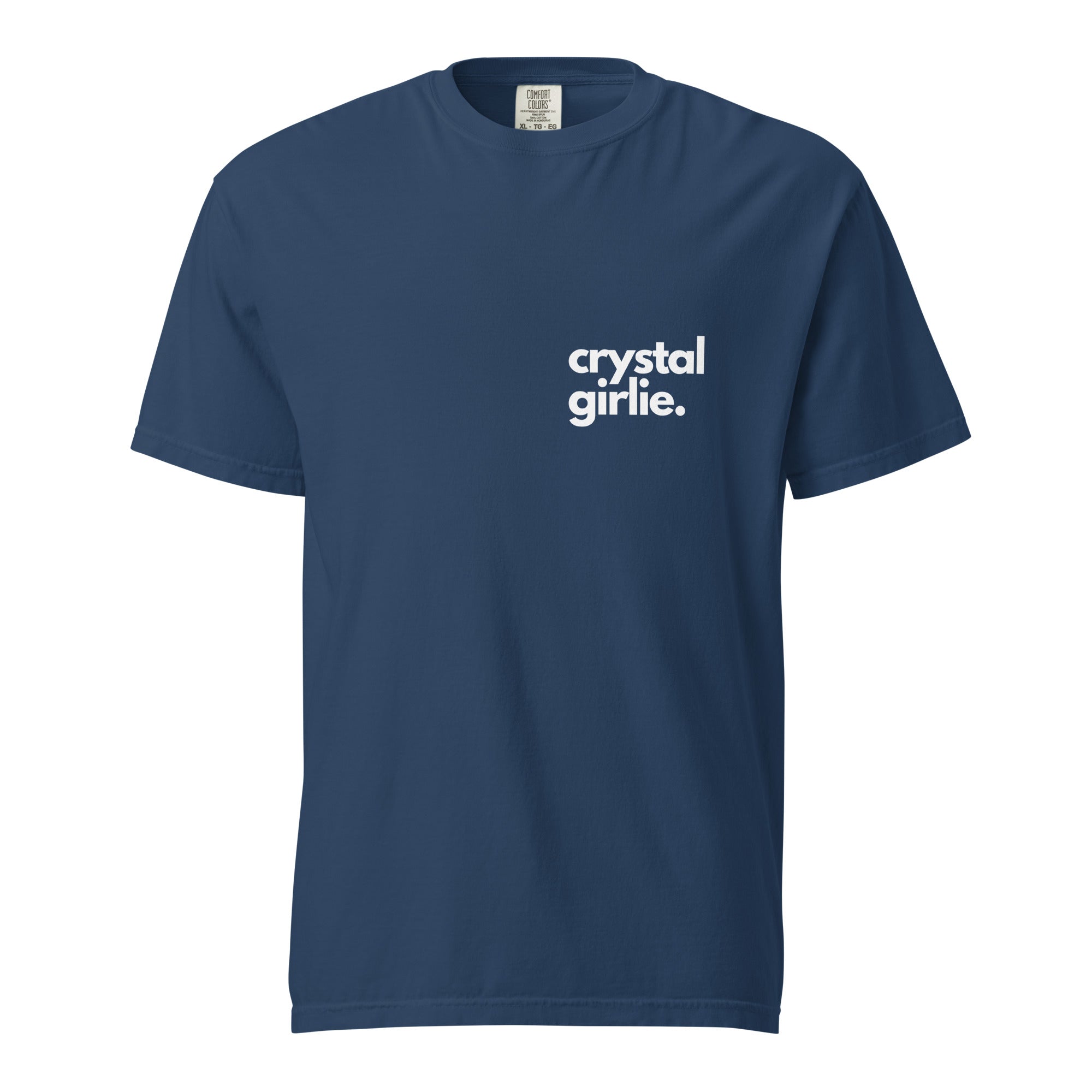 Crystal Girlie T-Shirt (White Print)