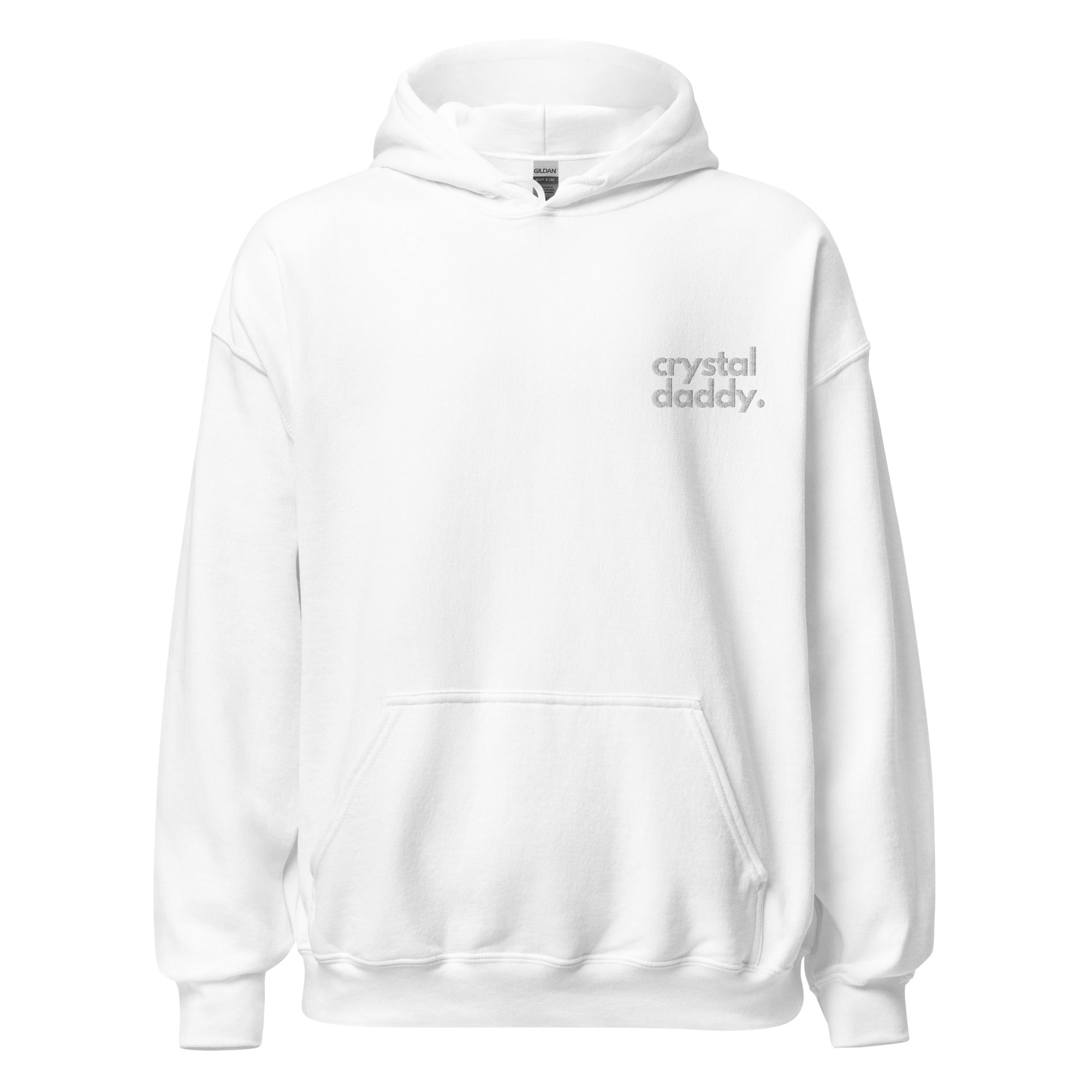Crystal Daddy Hoodie (White Embroidery)