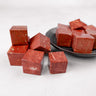 Red Jasper Cube - Crystal & Stone