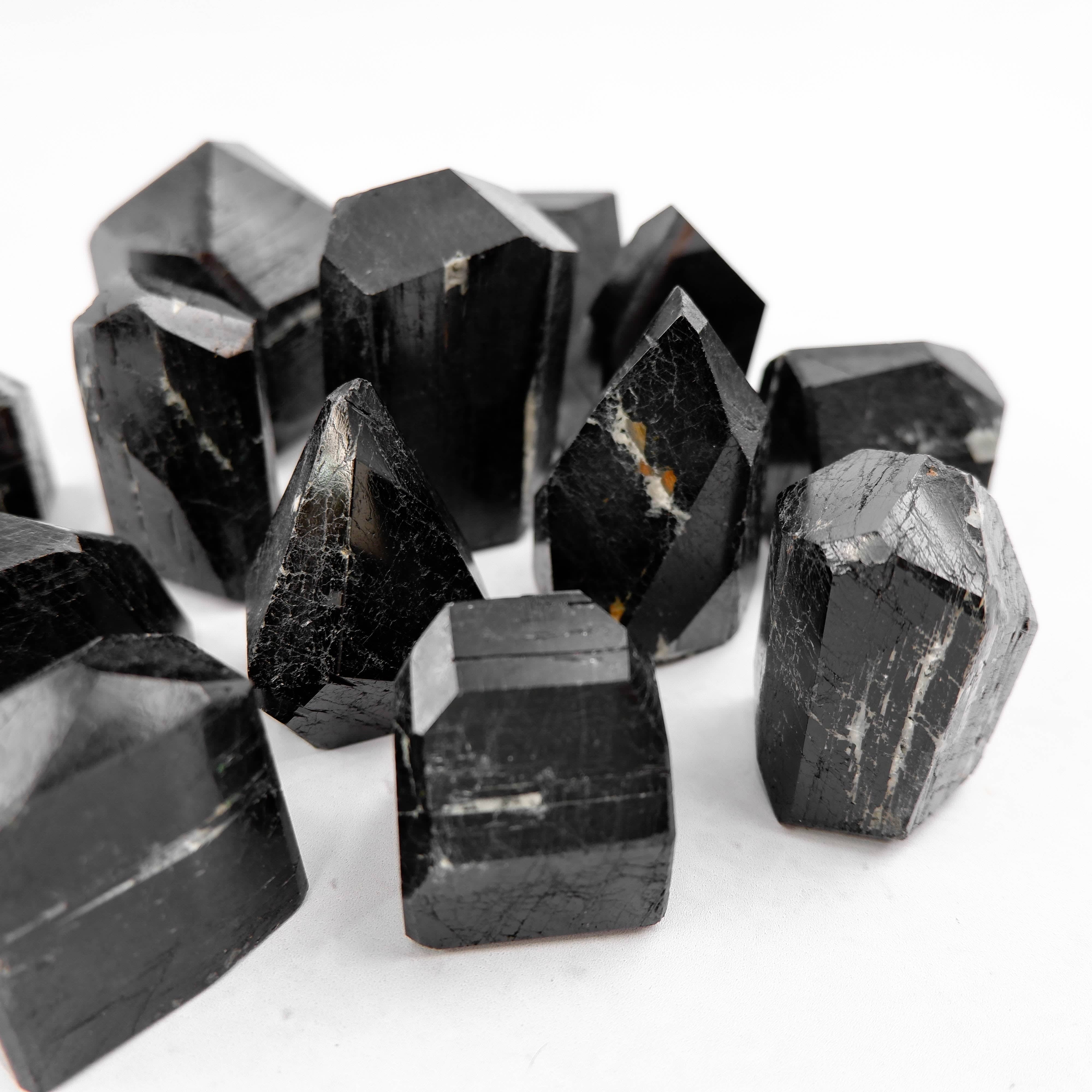 Black Tourmaline Geolith - Crystal & Stone