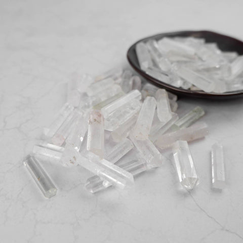 Clear Quartz Gridding Point - Crystal & Stone