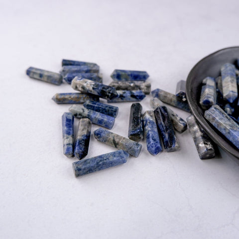 Sodalite Gridding Point - Crystal & Stone