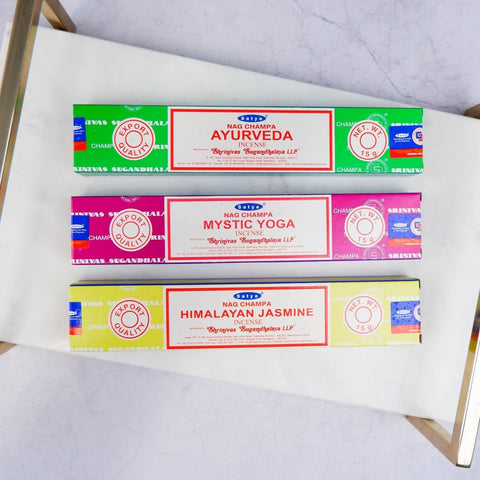 Satya Incense - Crystal & Stone