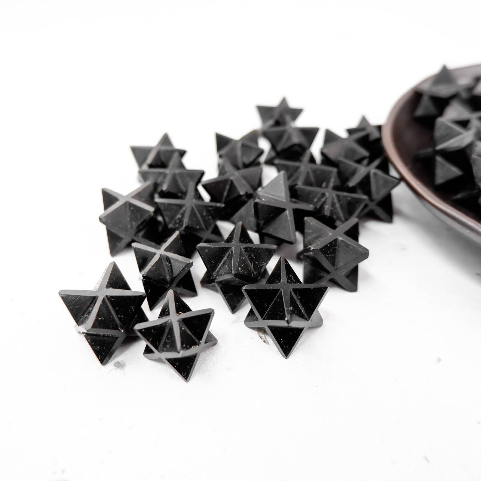 Obsidian Star - Crystal & Stone