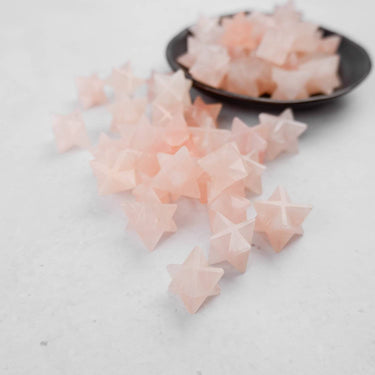Rose Quartz Star - Crystal & Stone