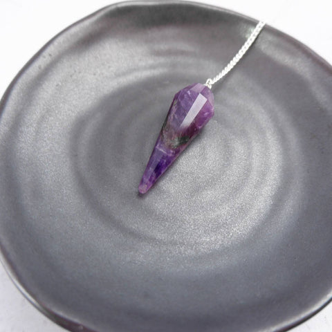 Amethyst Pendulum - Crystal & Stone